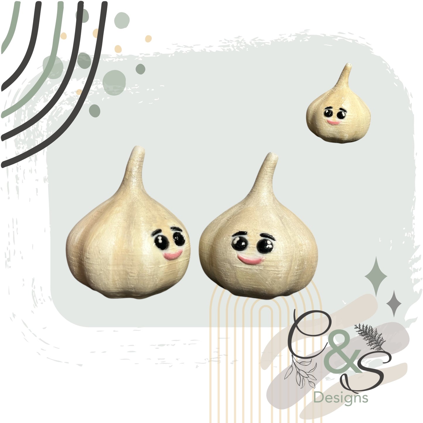 Smiling Garlic - Digital Download