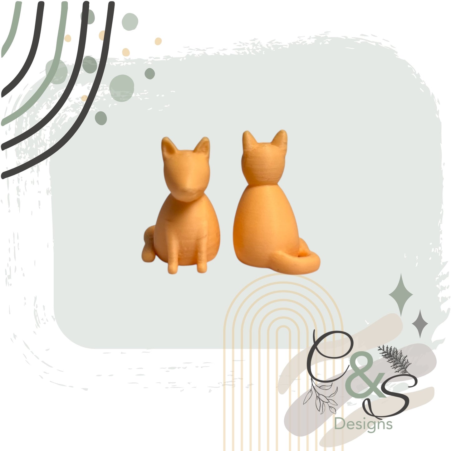 Teeny-Tiny Kitty Statue