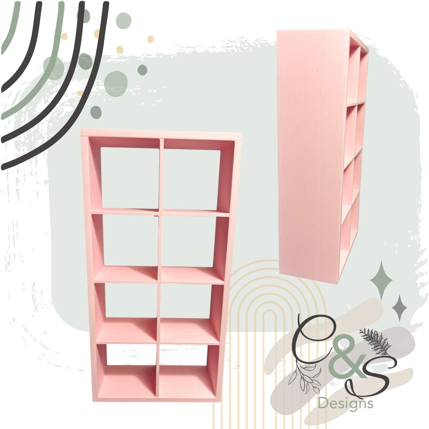 Flat Packed Inspired Book Shelf