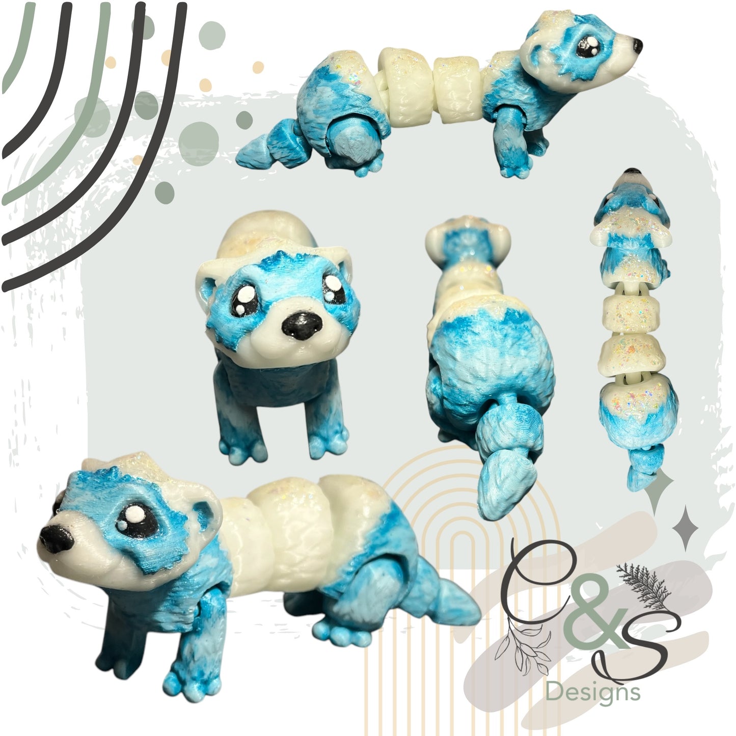 Articulated Large Ferret
