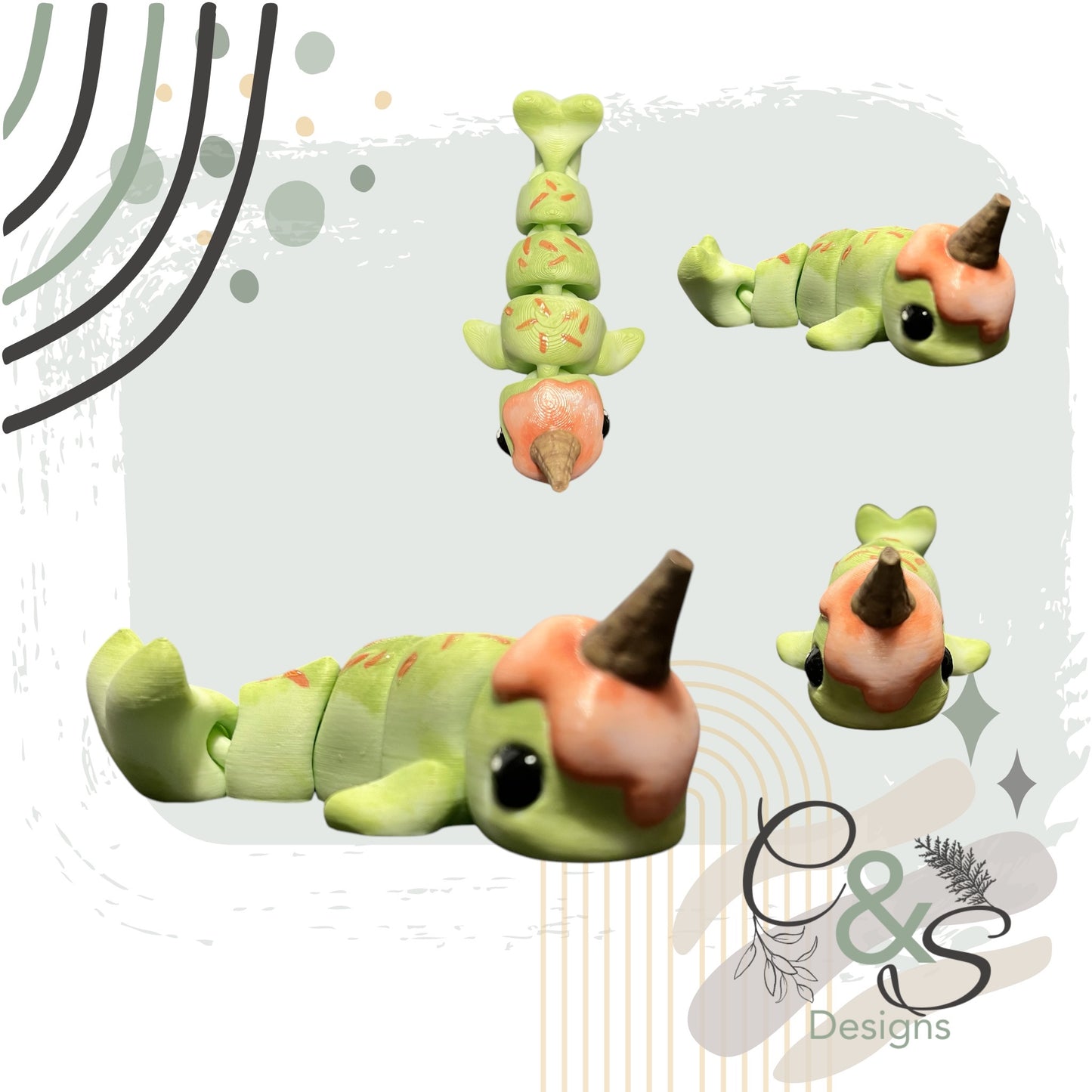 Mini Ice Cream Narwhal