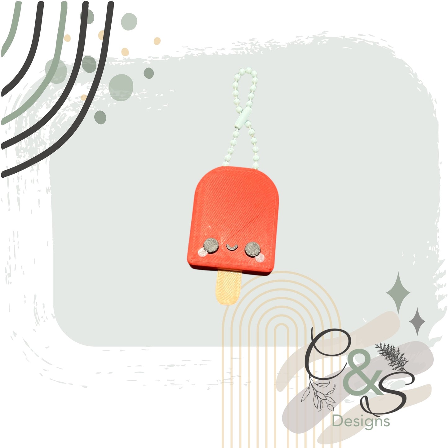 Popcicle Key Chain