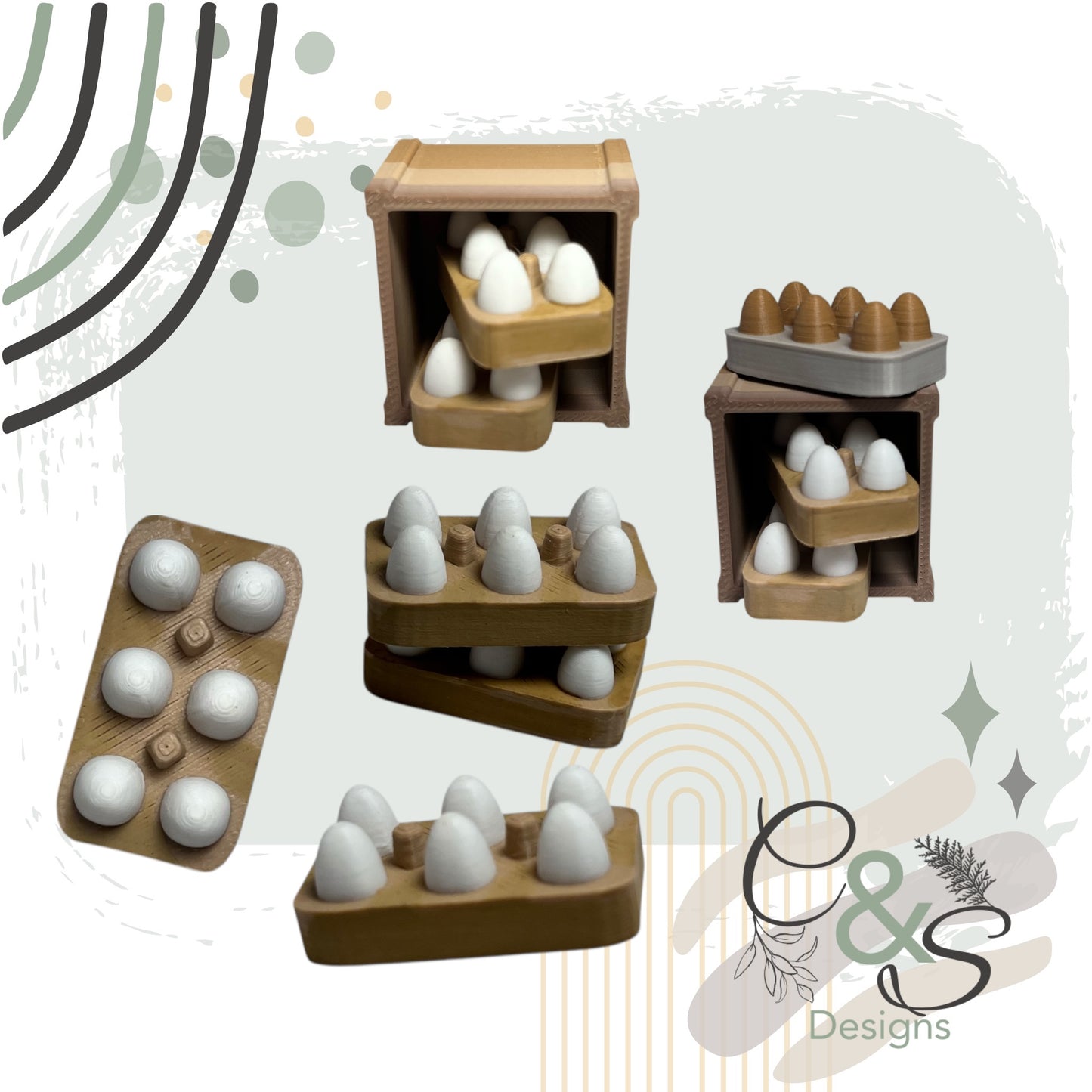 Teeny- Tiny Egg Carton