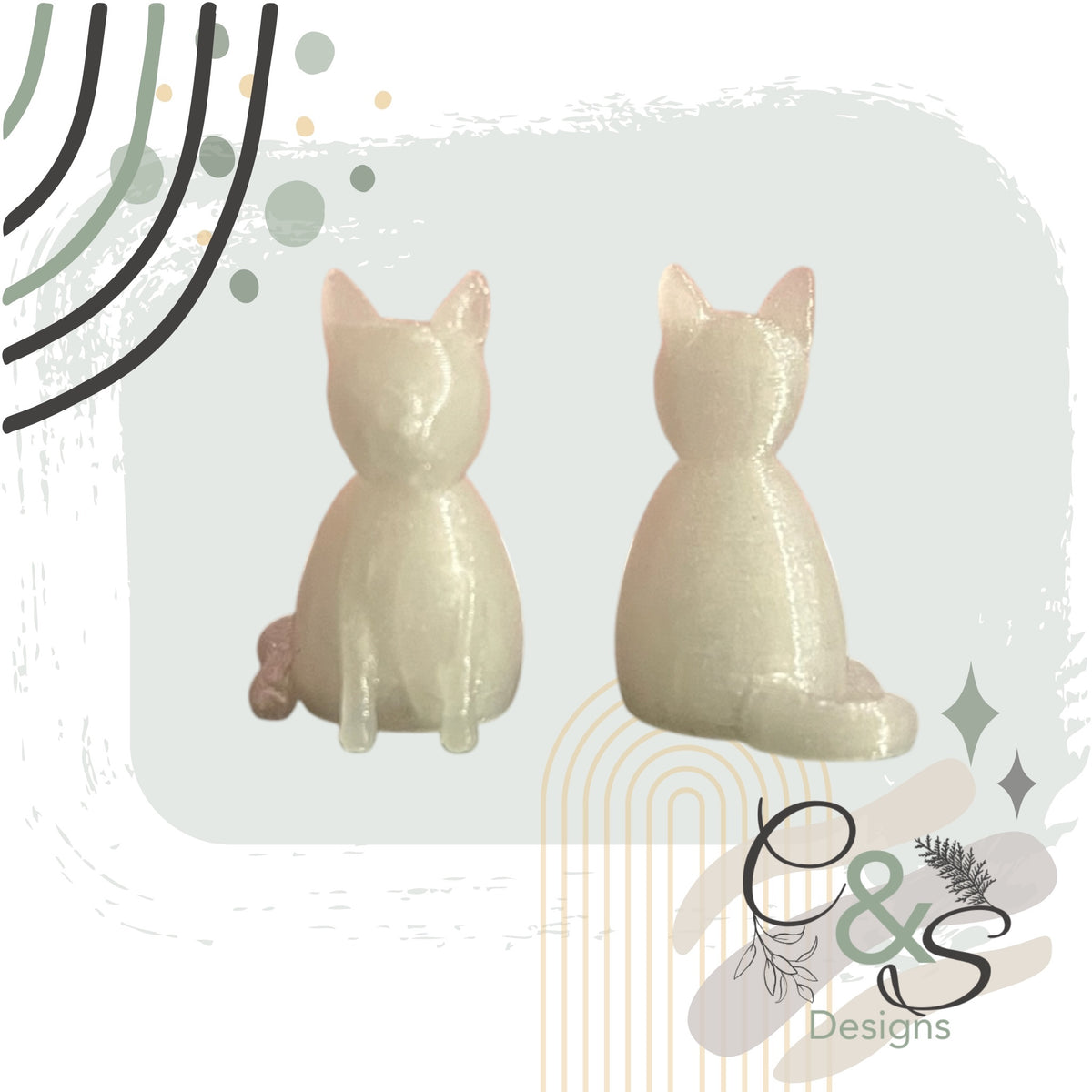 Teeny-Tiny Kitty Statue