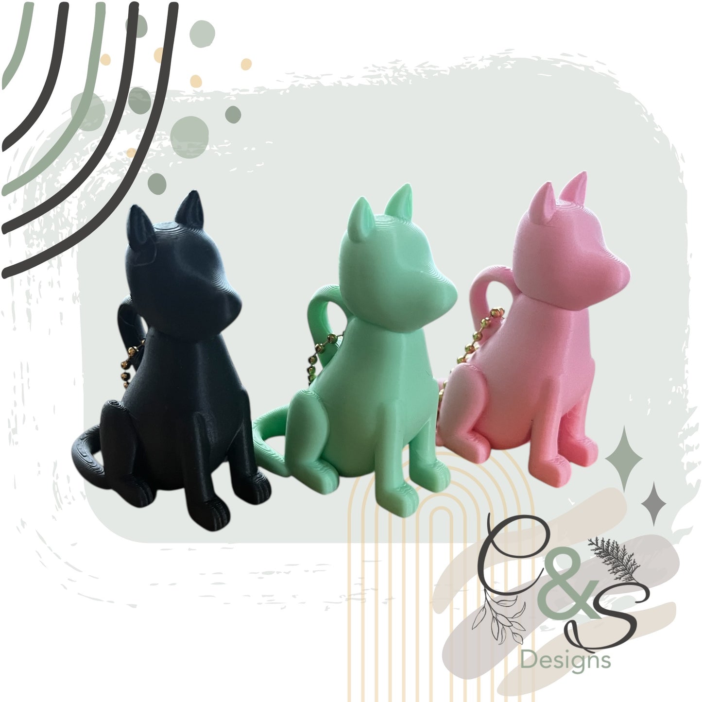 Doggy Keychain