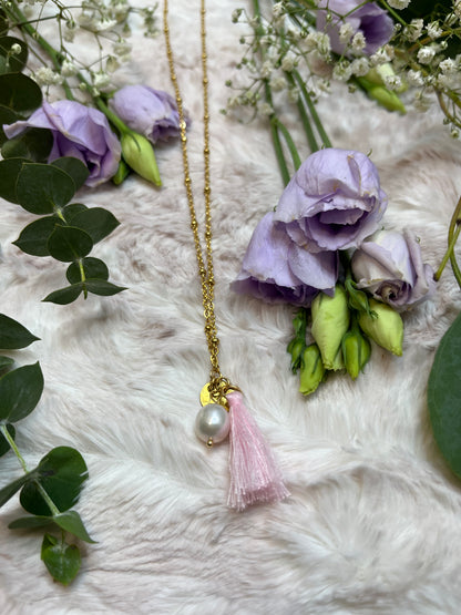 Freash water Perl w/ Tassel