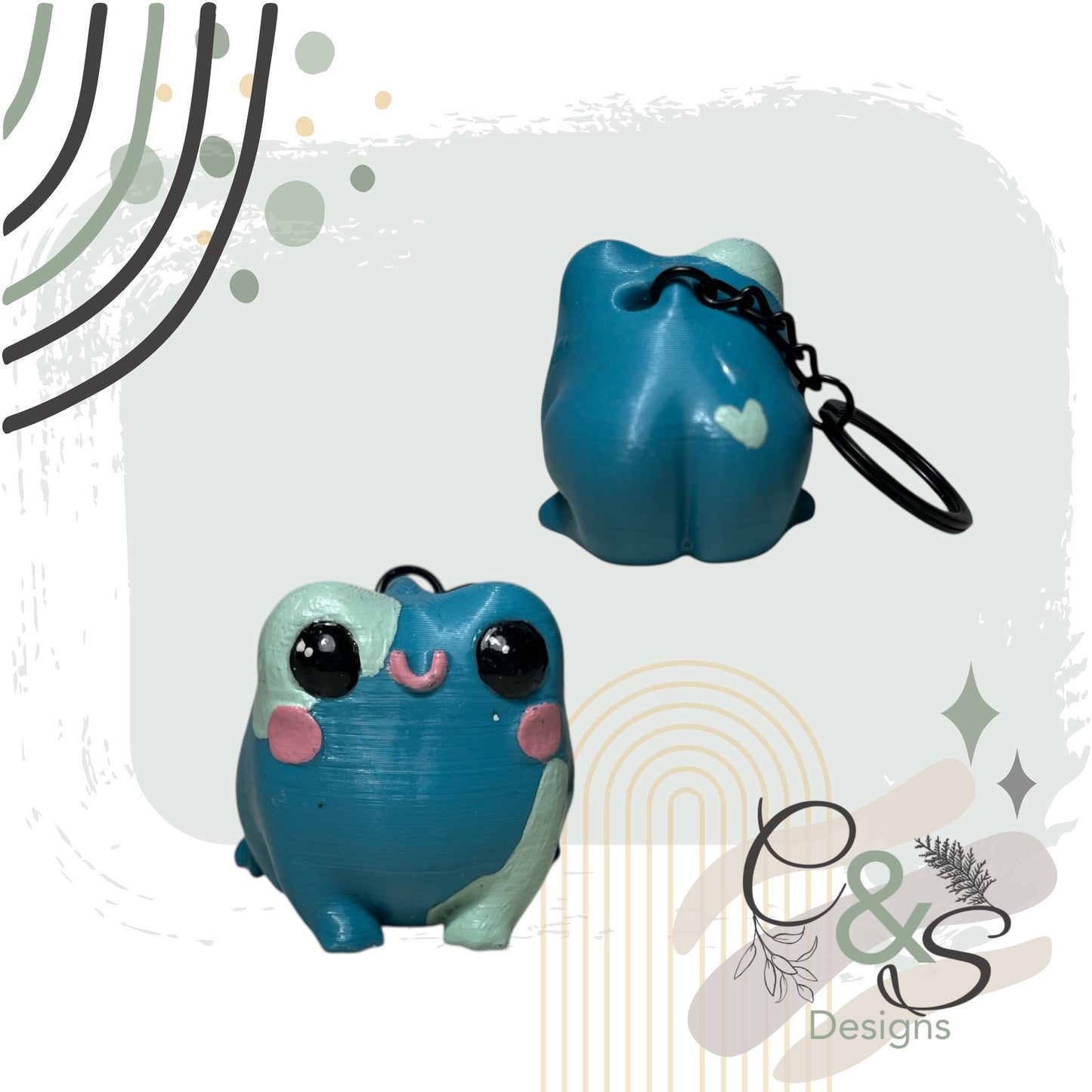 Frog Keychain