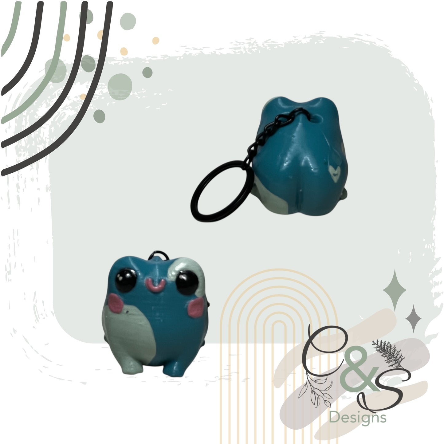 Frog Keychain