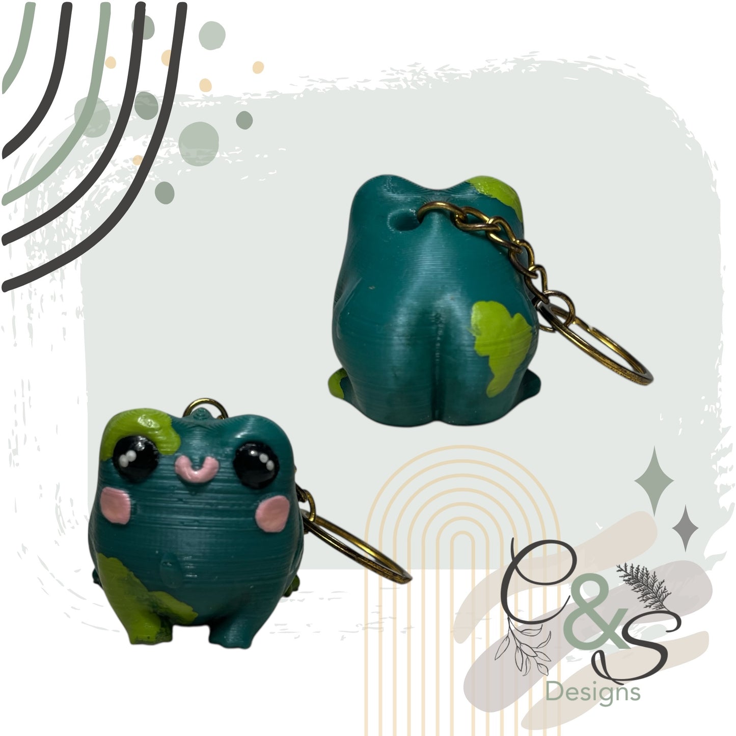 Frog Keychain