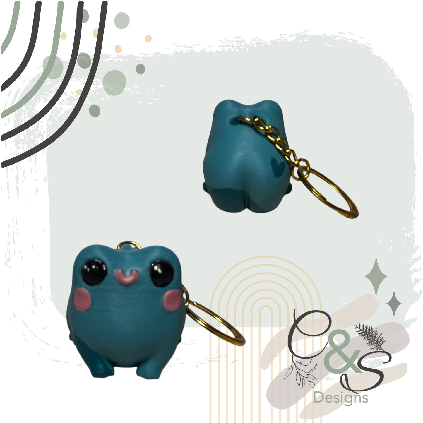 Frog Keychain