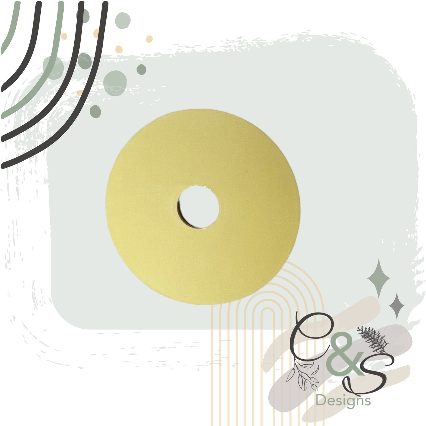 Disk- for Customizable Yarn Holder – Mix & Match Your Colours