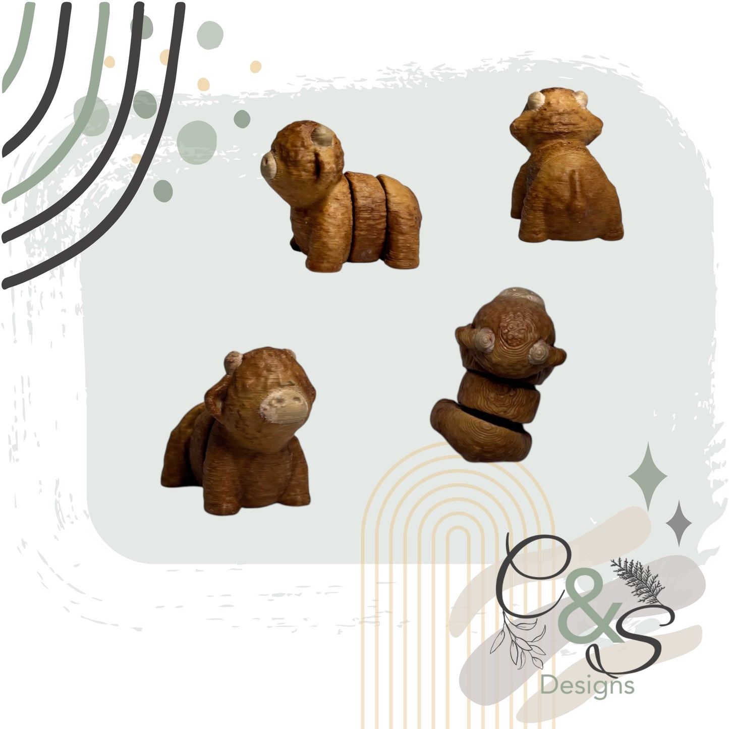 Teeny-Tiny Highland Cow