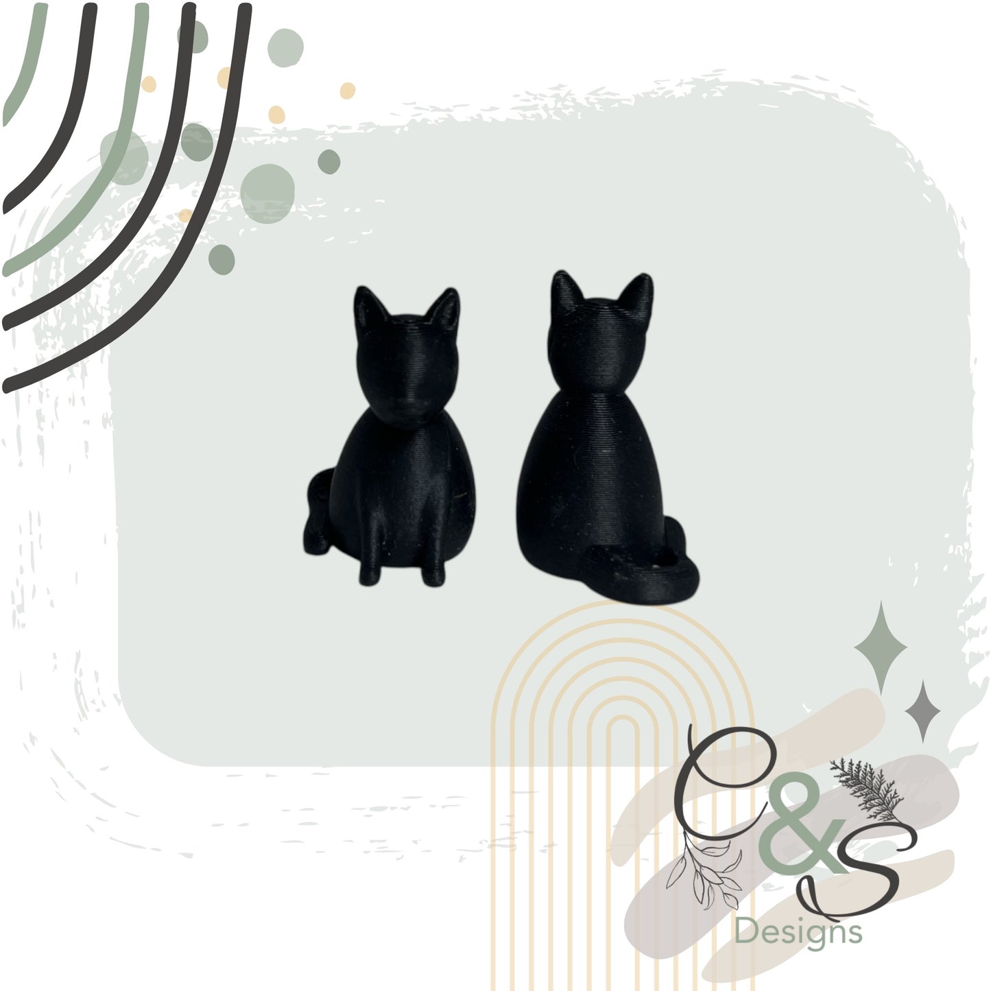Teeny-Tiny Kitty Statue