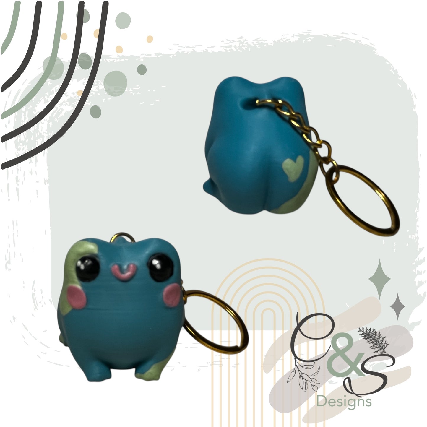 Frog Keychain