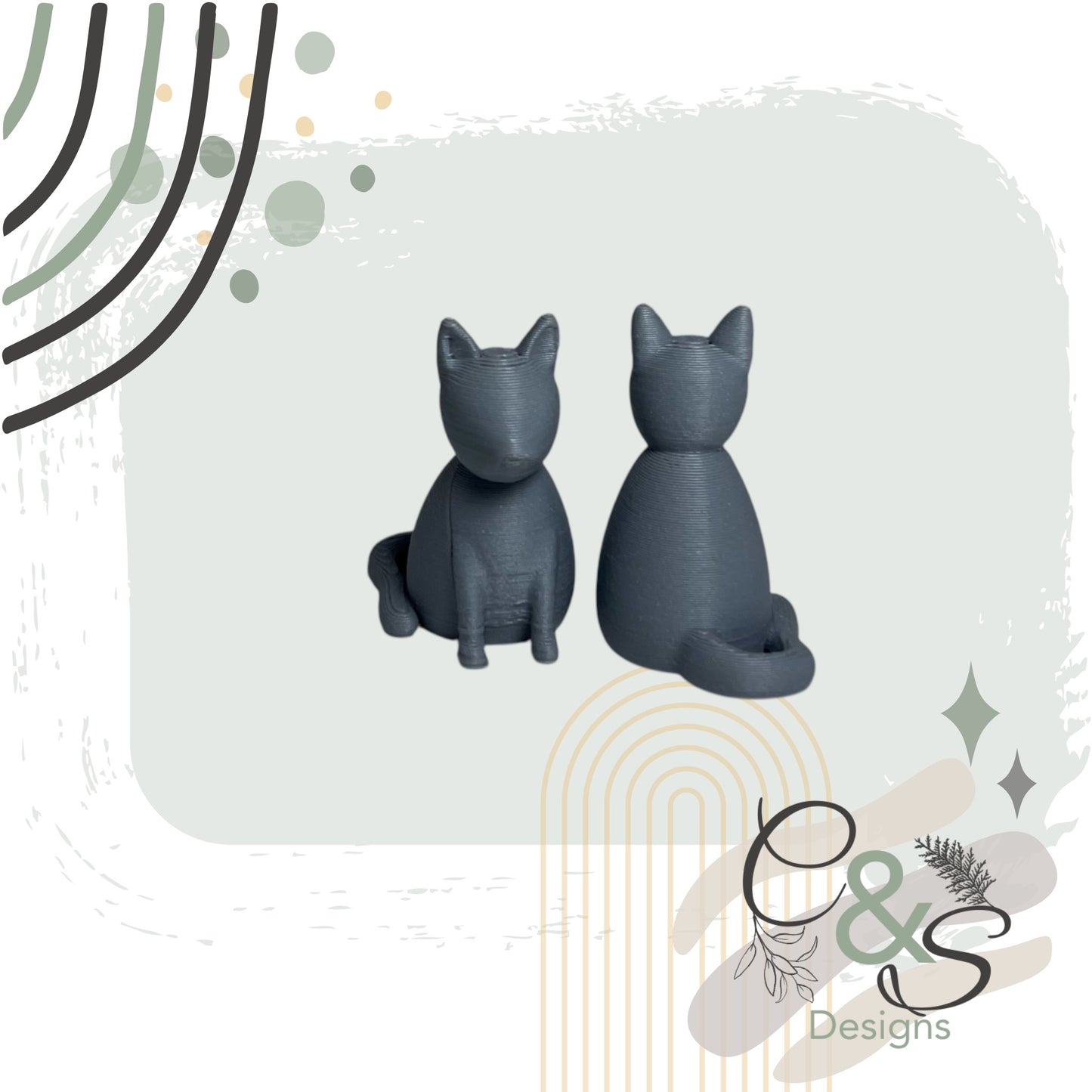 Teeny-Tiny Kitty Statue