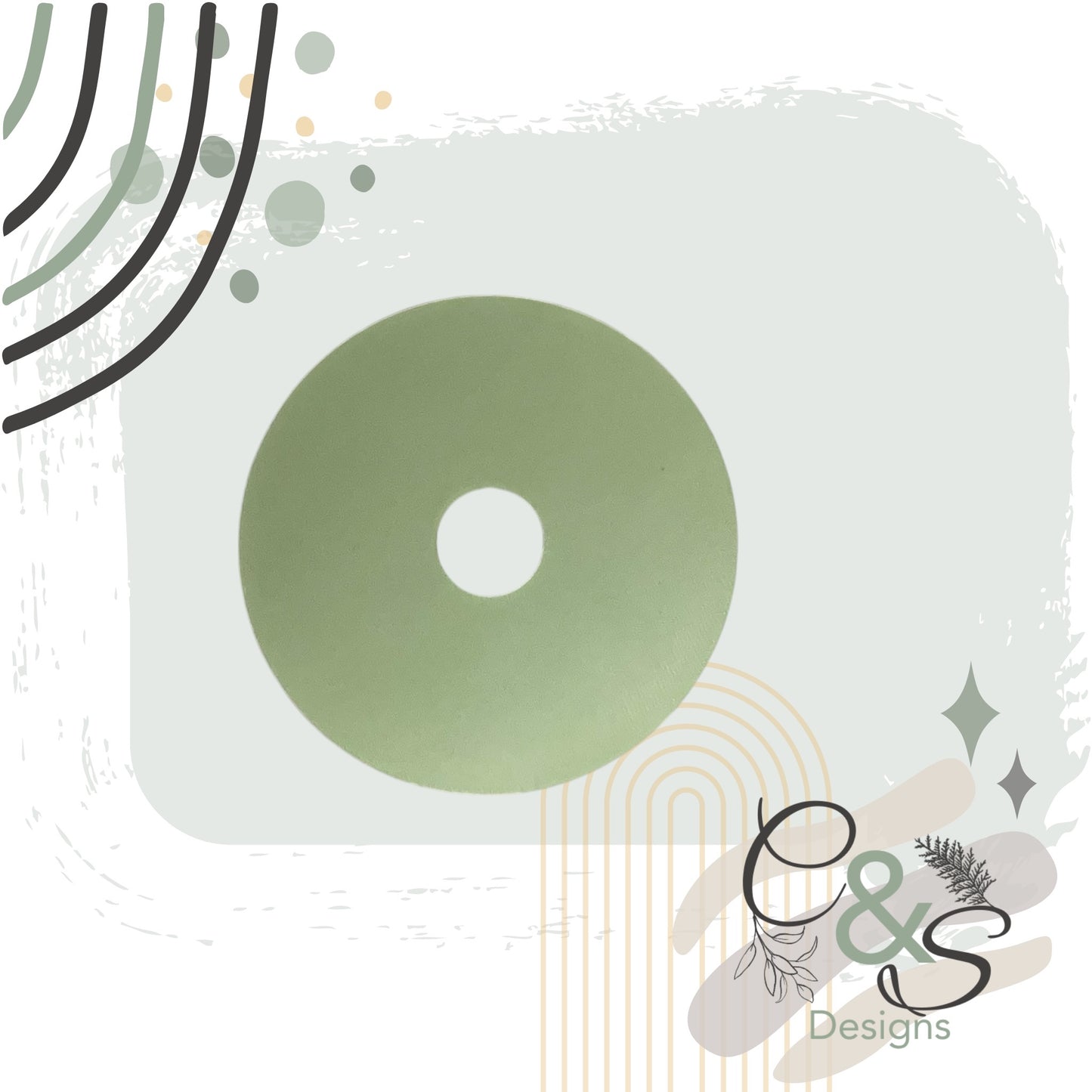 Disk- for Customizable Yarn Holder – Mix & Match Your Colours