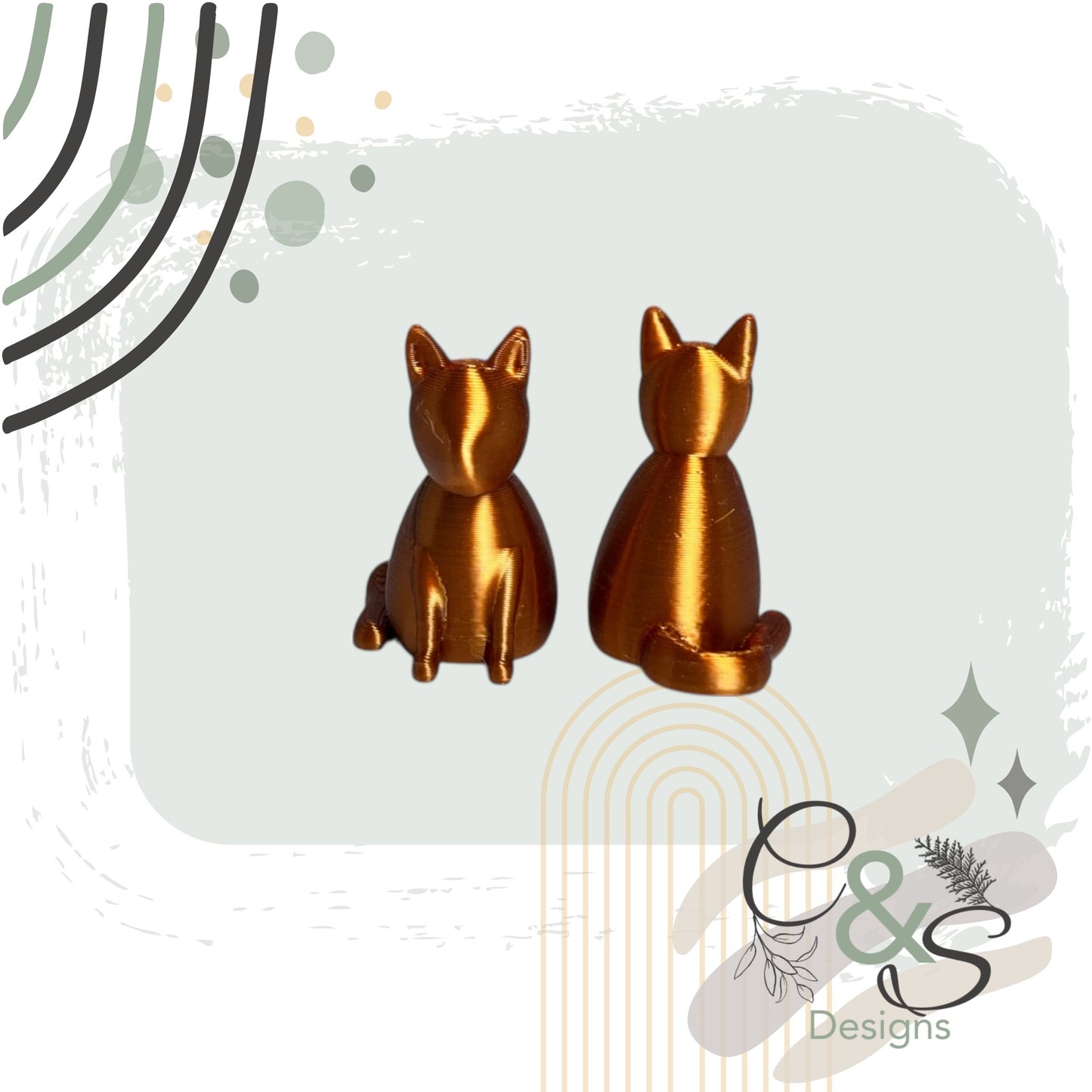 Teeny-Tiny Kitty Statue