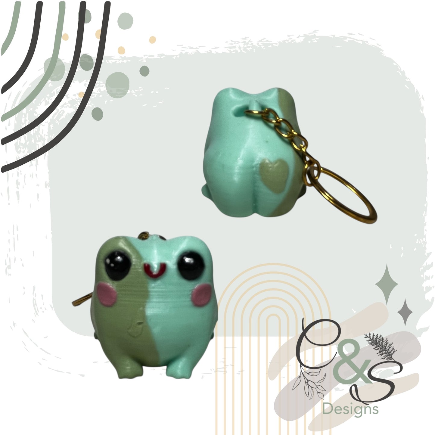 Frog Keychain