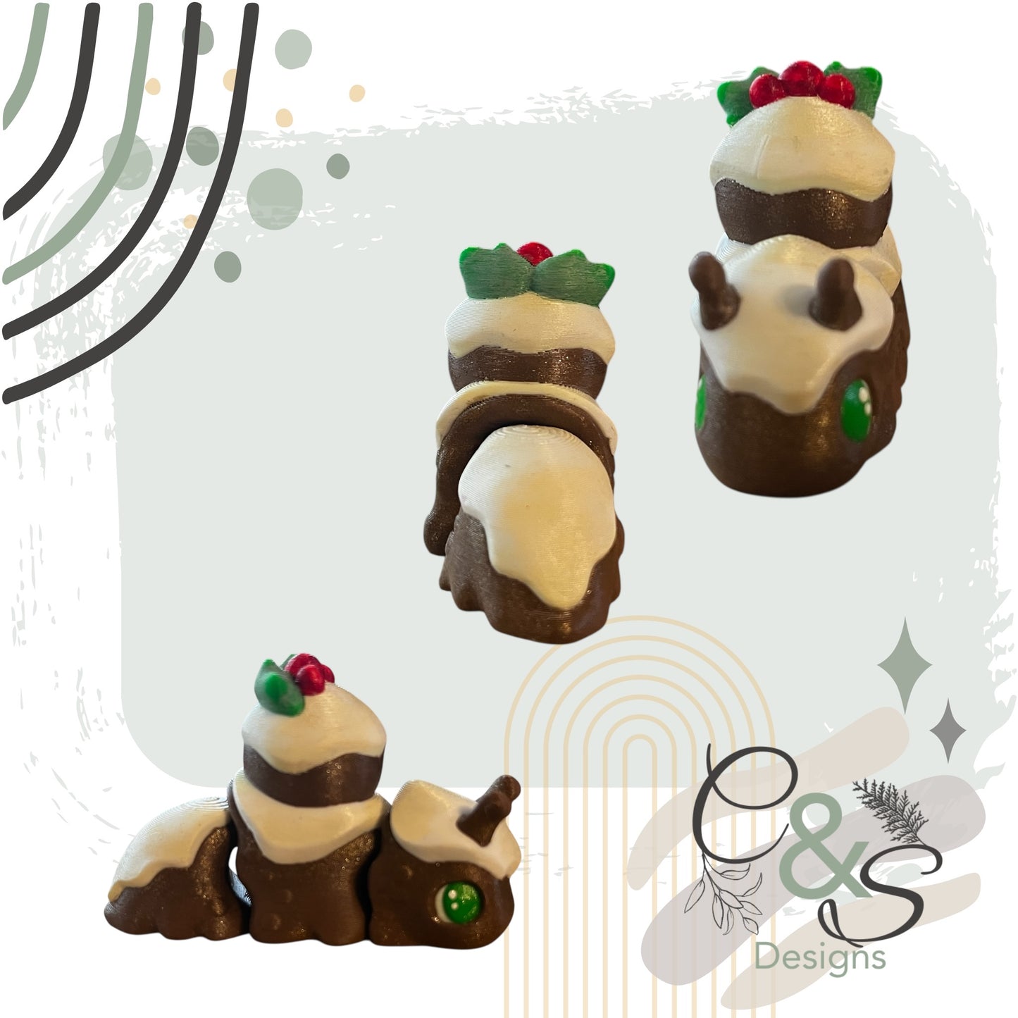 Gingerbread Snail