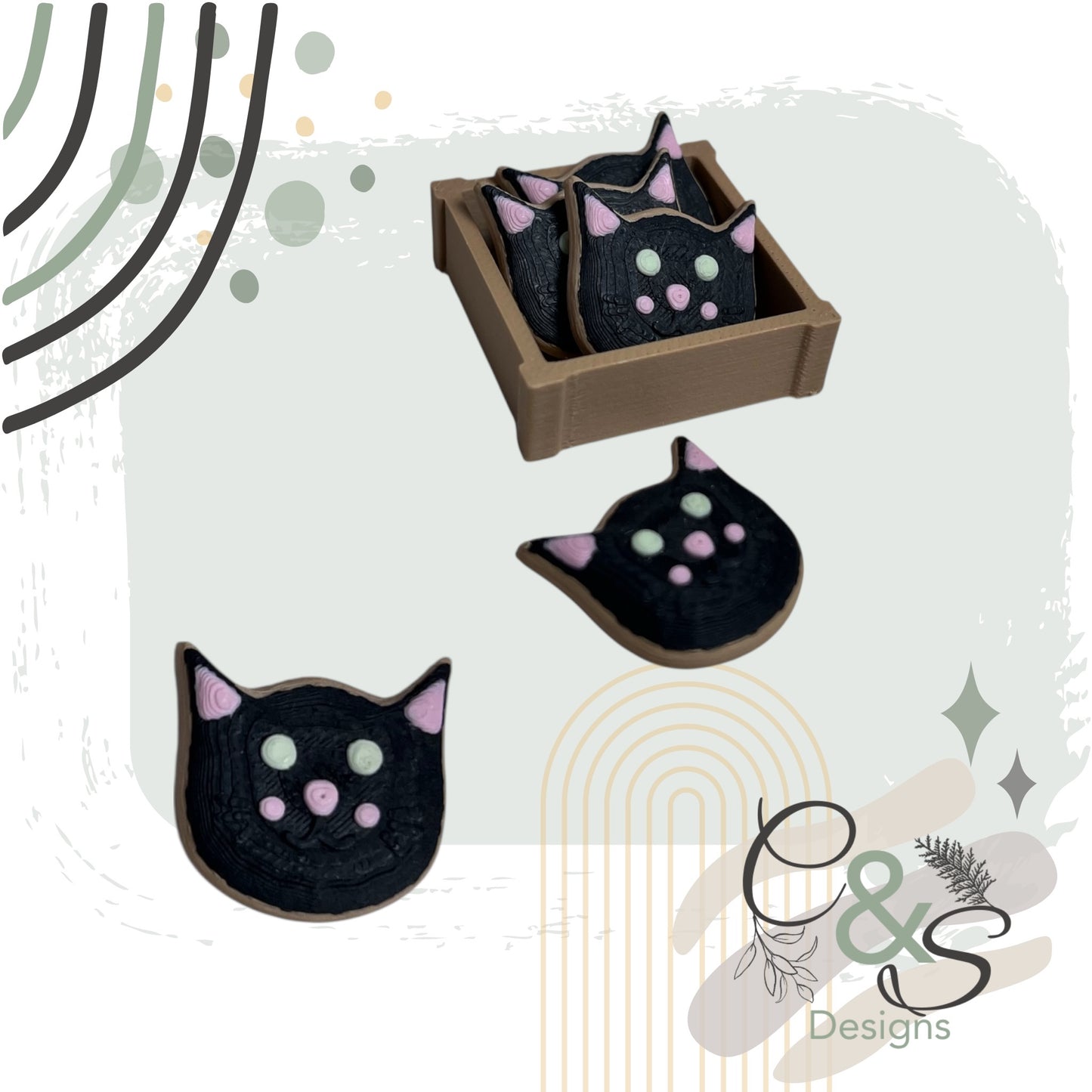 Teeny-Tiny Cat Cookie