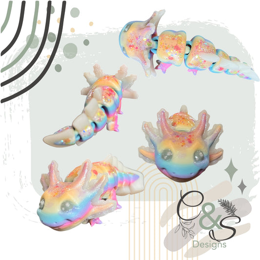 Articulated Axolotl – A Little Wiggly Water Spirit
