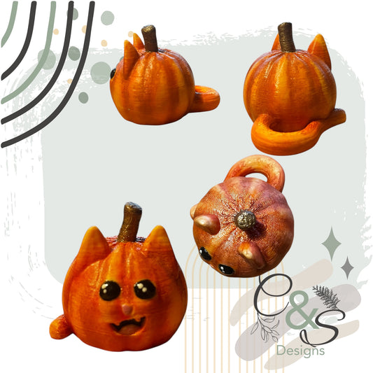 Pumpkin Cat